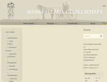 Tablet Screenshot of fallada.de